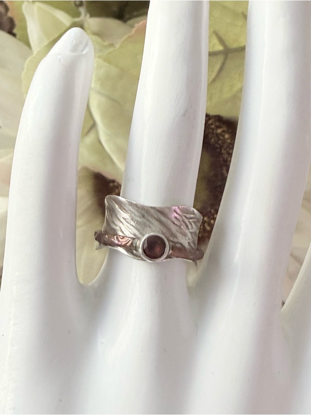 DbM Kensignton Spinner Meditation Ring 925 Sterling Silver 5.5 6 VINTAGE
